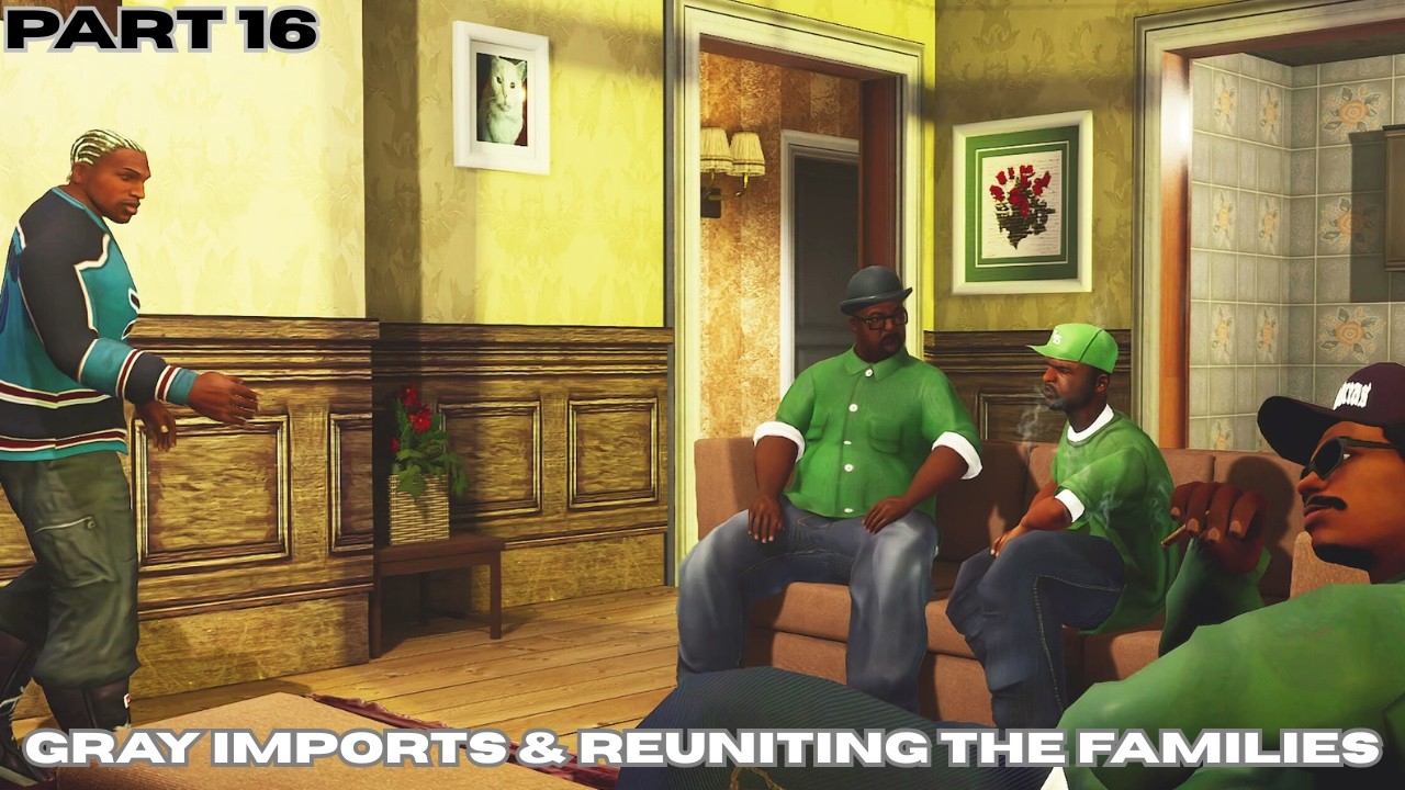 Grand Theft Auto: SA Def Edition – Gray Imports & Reuniting the Families | Part 16 | No Commentary