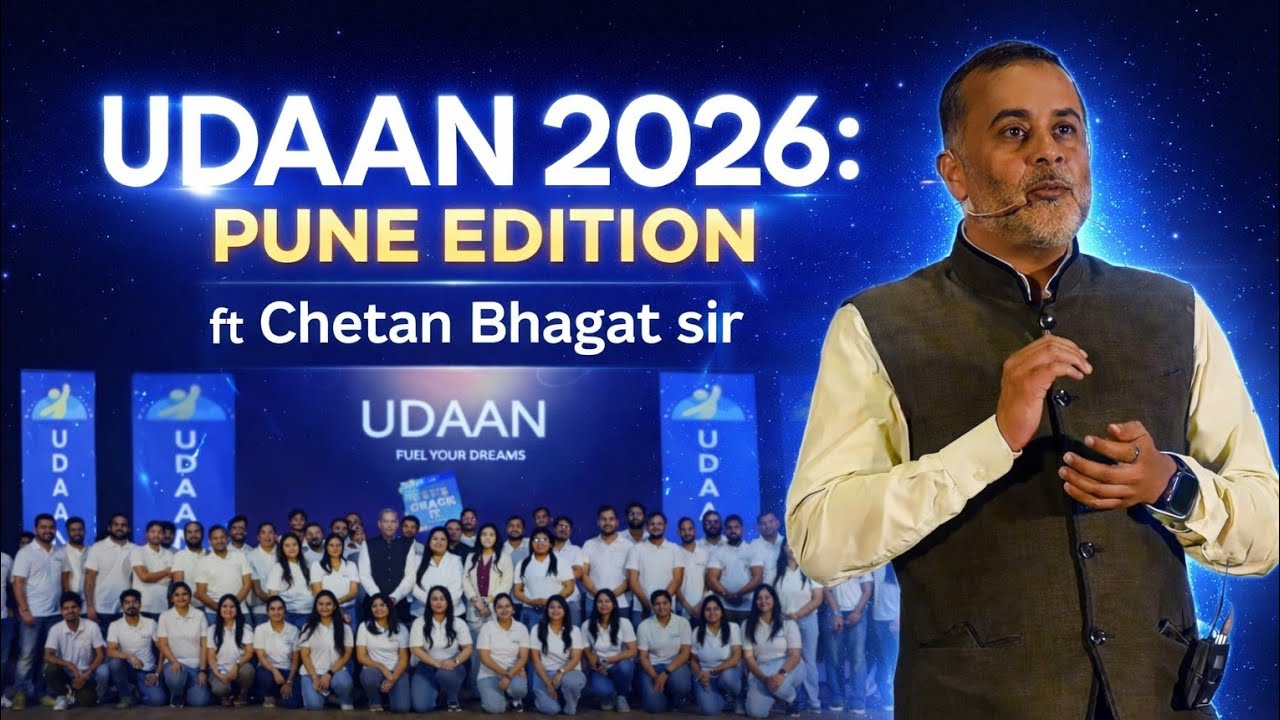 UDAAN 2026 ft. Chetan Bhagat Sir Orientation Glimpses - Pune Edition | NEET, JEE & Foundation Centre