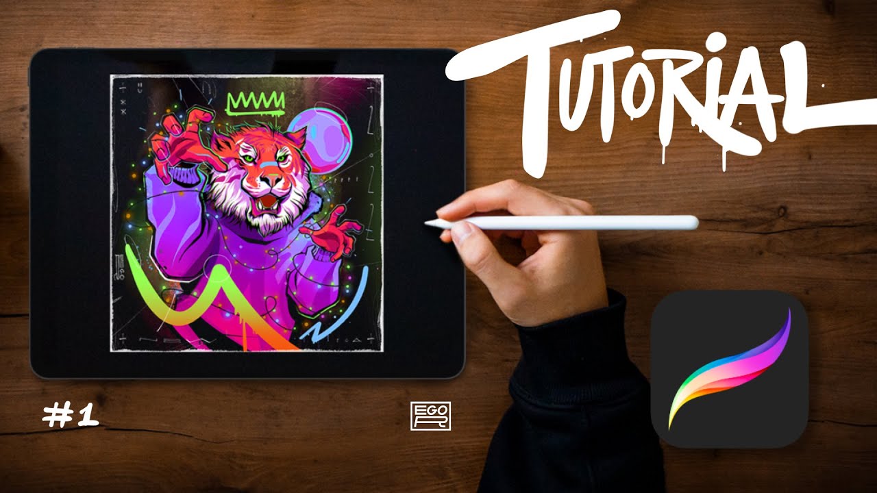 Мастер-класс по иллюстрации на iPad в Procreate