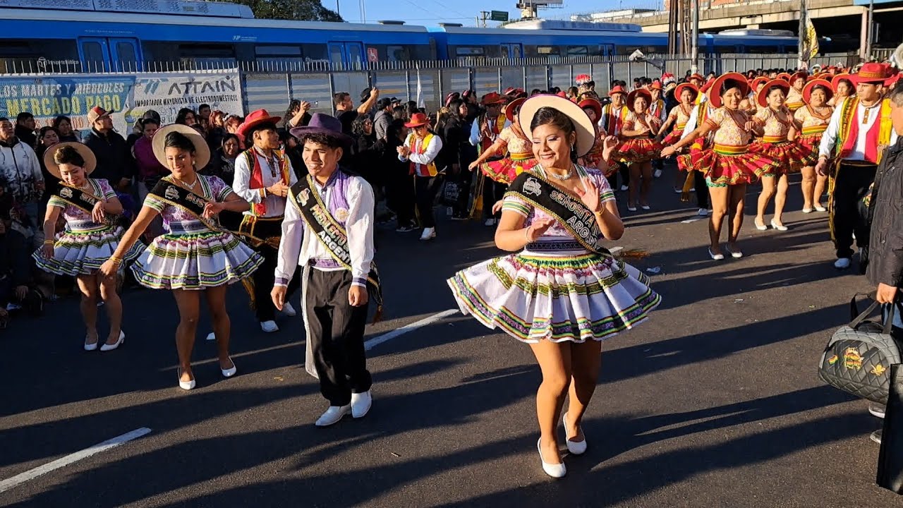 Entrada folclorica liniers vírgen de urkupiña 2025