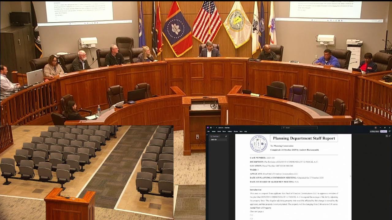 Planning Commission Meeting 10/27/2025