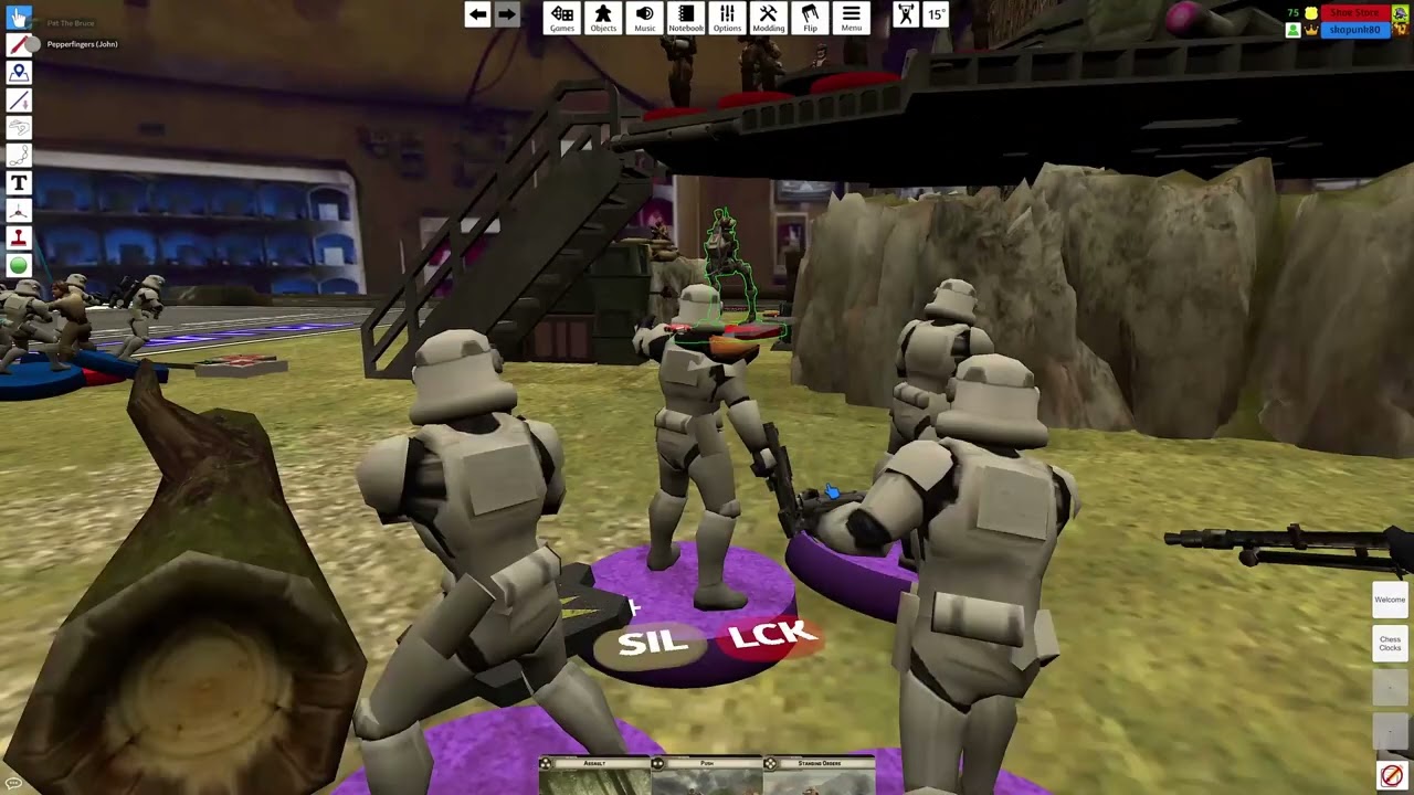 The Den Tries Tabletop Simulator - SW Legion