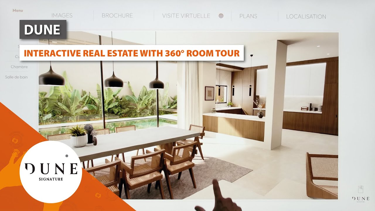 Experience Modern Real Estate - Interactive 360° Room Tours for Dune