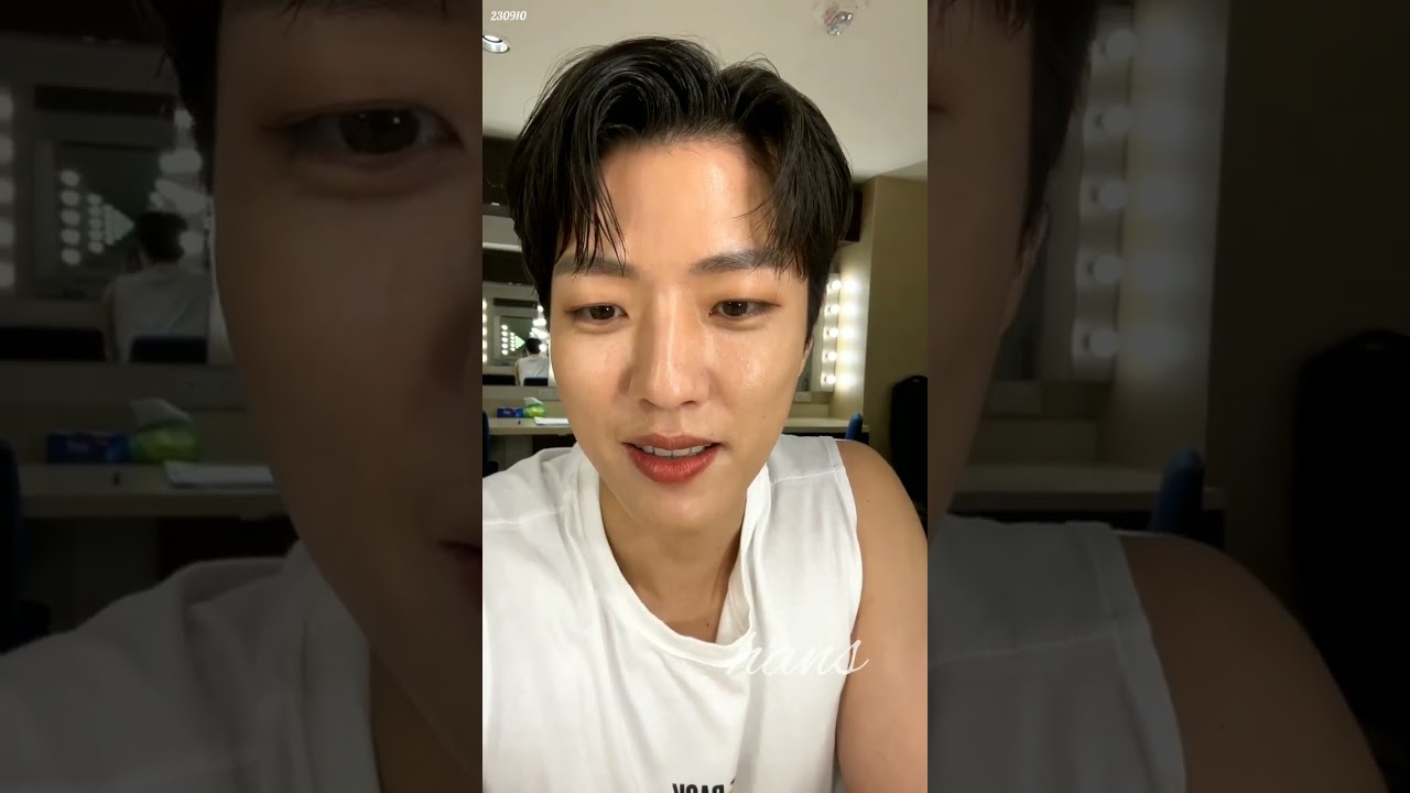 230910 인피니트 이성열 인스타라이브 라방 (Instagram Live, INFINITE Sungyeol) | @sungyeol_827
