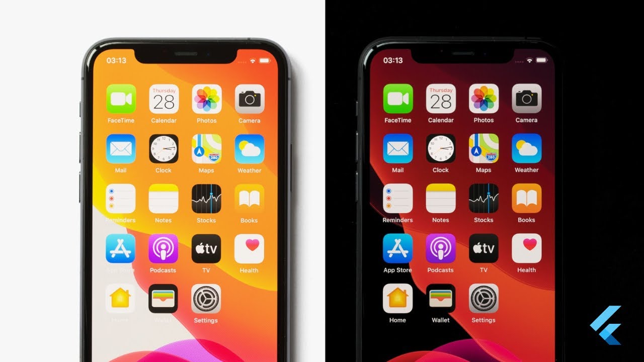 Flutter Dark Mode VS Light Mode - Best, Fast & Easy Way - System Preference - Flutter Dart by Google