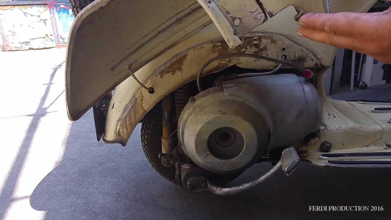 Vespa Struzzo anni 50