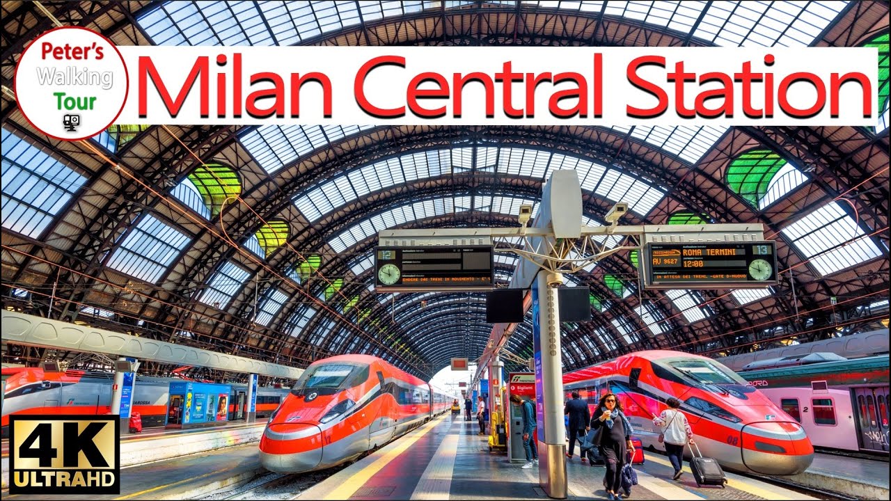 Milan Central Station - Stazione di Milano Centrale - Italy 4K UHD