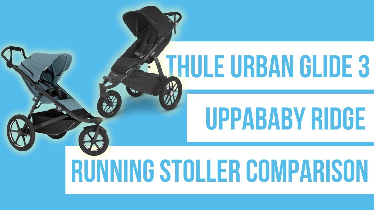 Сравнение колясок Thule Urban Glide 3 и UPPAbaby Ridge Running