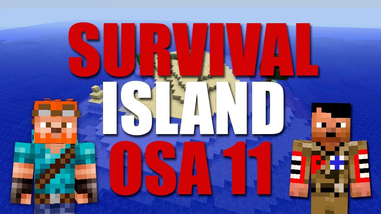 (11) Meit&auml; on kusetettu! - MC Survival Island w/ Roponen