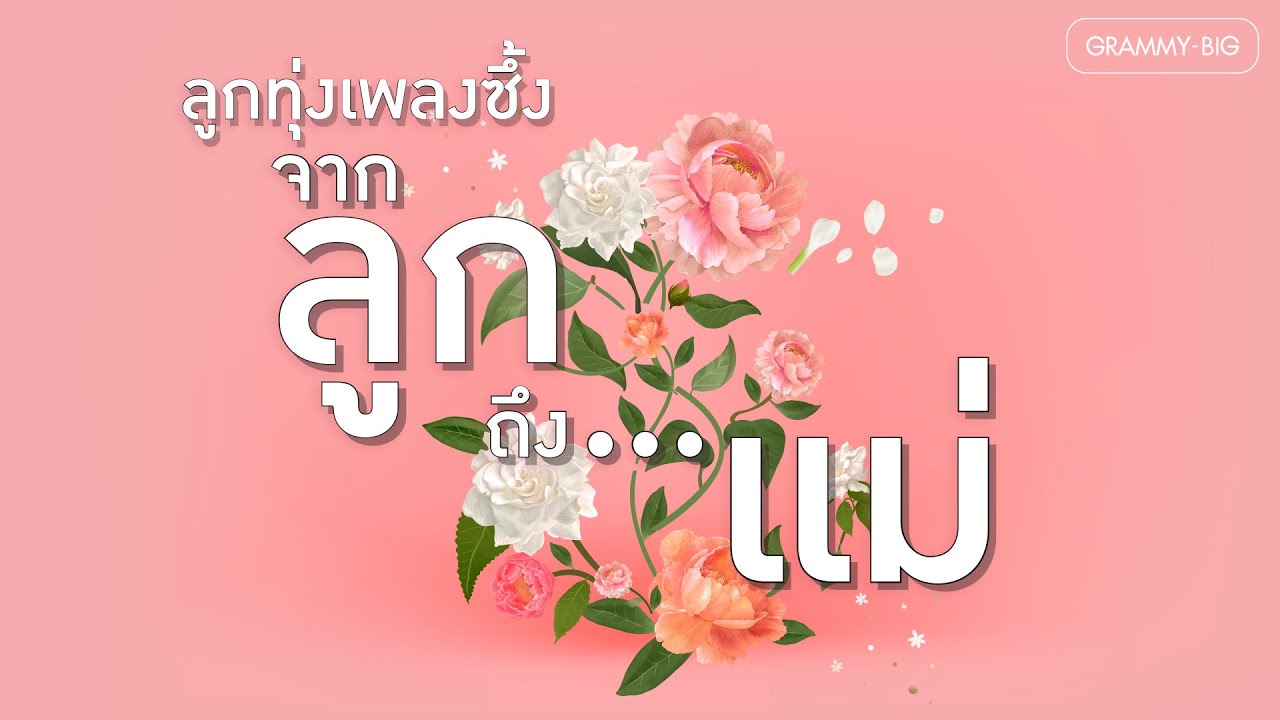 รวมฮิต ลูกทุ่งเพลงซึ้งจากลูก...แม่ l กล่อมลูก, แด่...แม่, เขียนฝันไว้ข้างฝา, หยาดเหงื่อเพื่อแม่