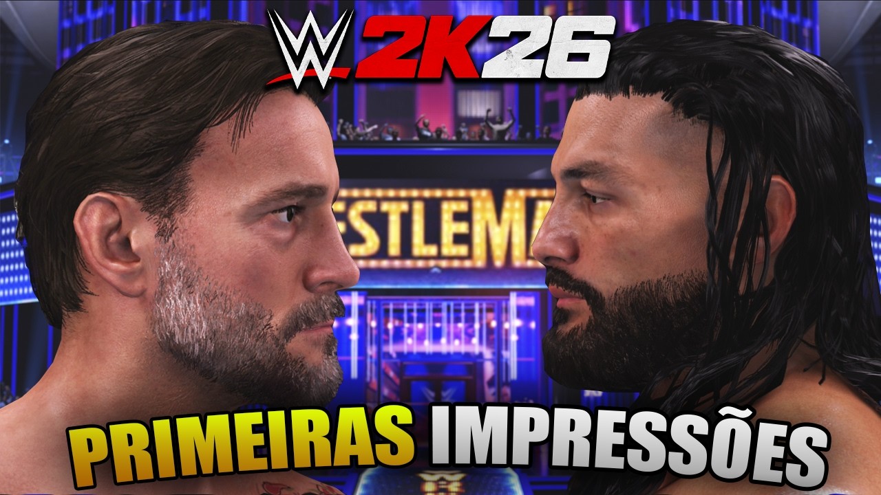 WWE 2K26 - PRIMEIRAS IMPRESSÕES - PT-BR
