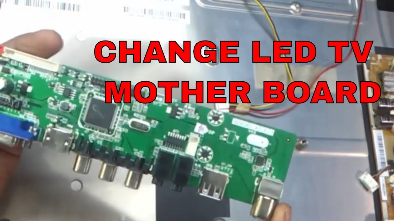 How To Install Universal Mother Board to Any LED or LCD TV Easily