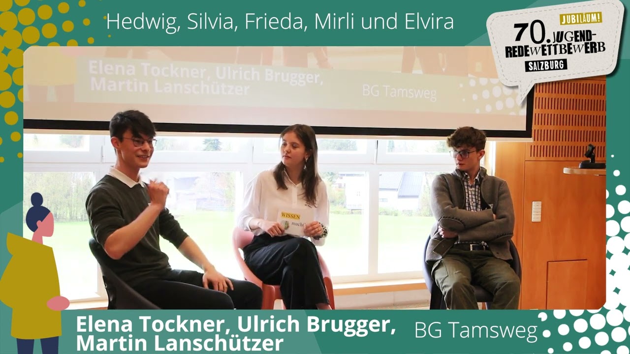 Salzburger Redewettbewerb 2023 | Tockner, Brugger, Lanschuetzer  | Sprachrohr