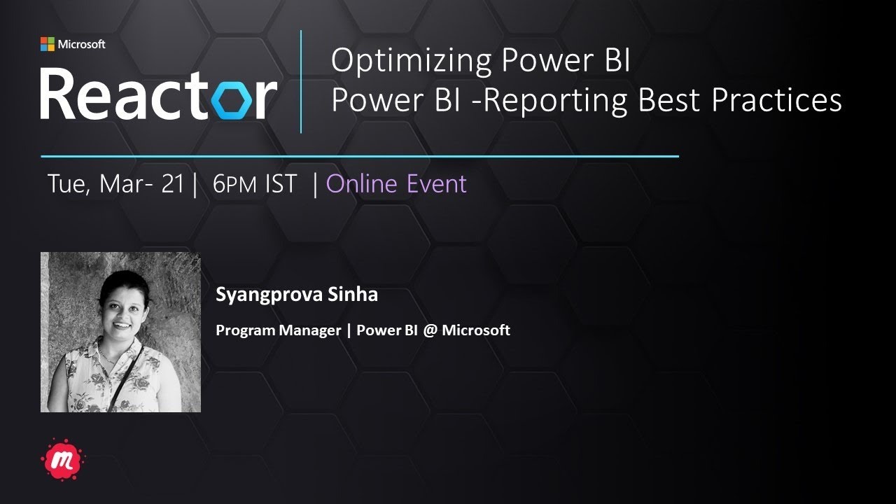 Optimizing Power BI - Power BI Reporting Best Practices