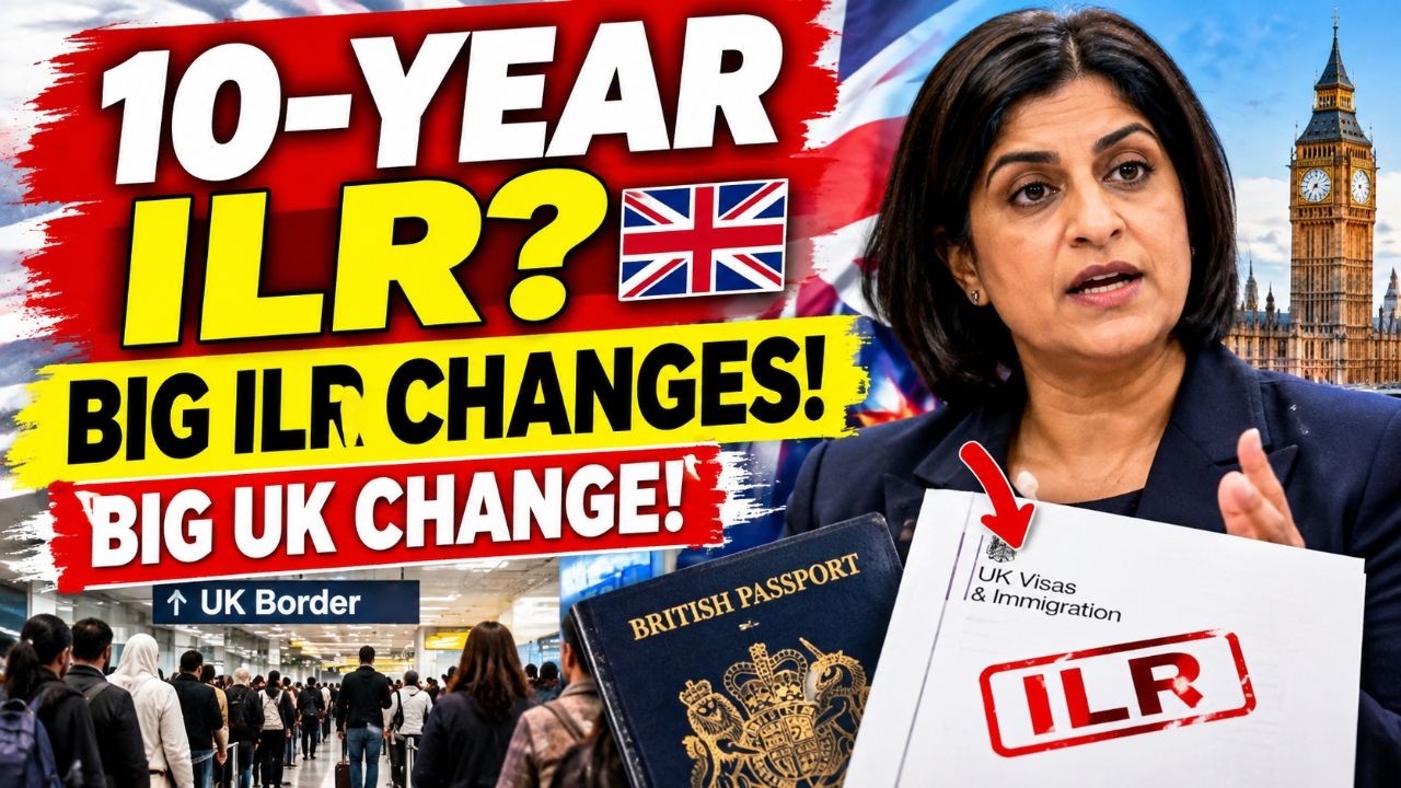 UK ILR/PR Visa Update 2026: 10-Year Settlement Plan & BIG Immigration Changes
