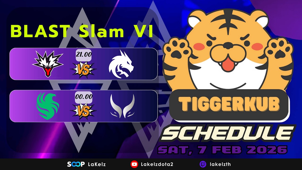 🔴LIVE 🏹[Feed] BLAST Slam VI: Team Yandex vs Team Spirit (Bo3) - Play-In: !tipme โดเนทขึ้นจอ