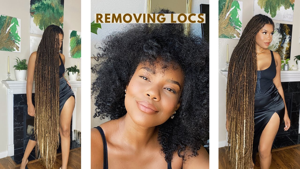How To Remove ANKLE LENGTH Faux Locs
