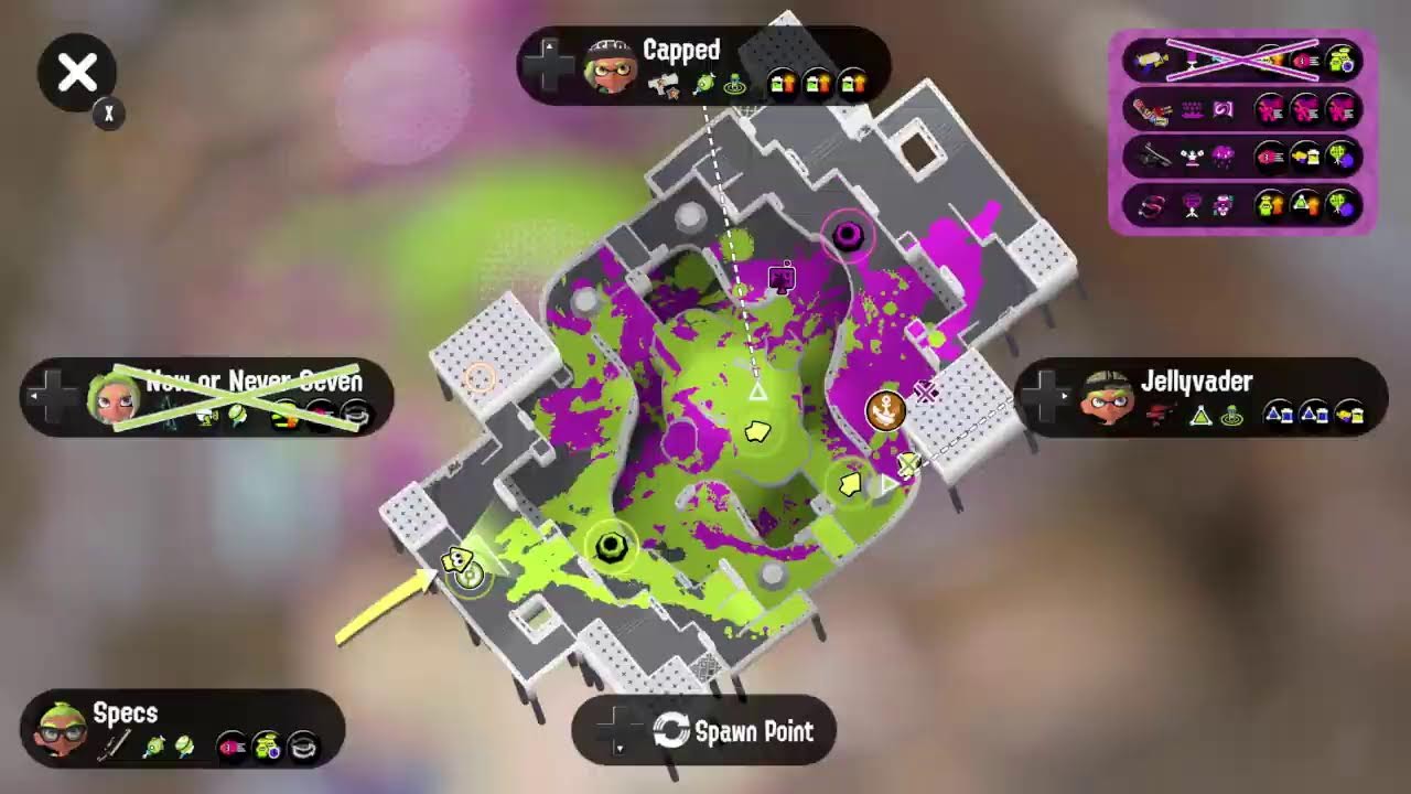 Splatoon 3 X rank and series/open
