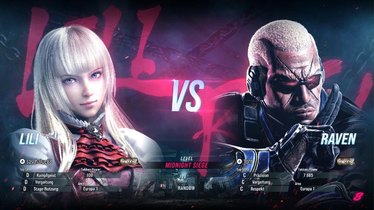 TEKKEN8 Lili (saschalue88) Vs Raven (Tont)
