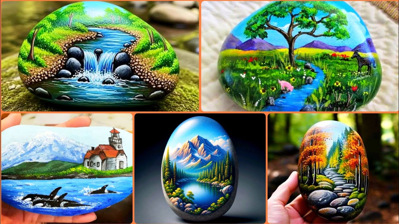 Amazing 😍 different Looking Printed Stones I'des