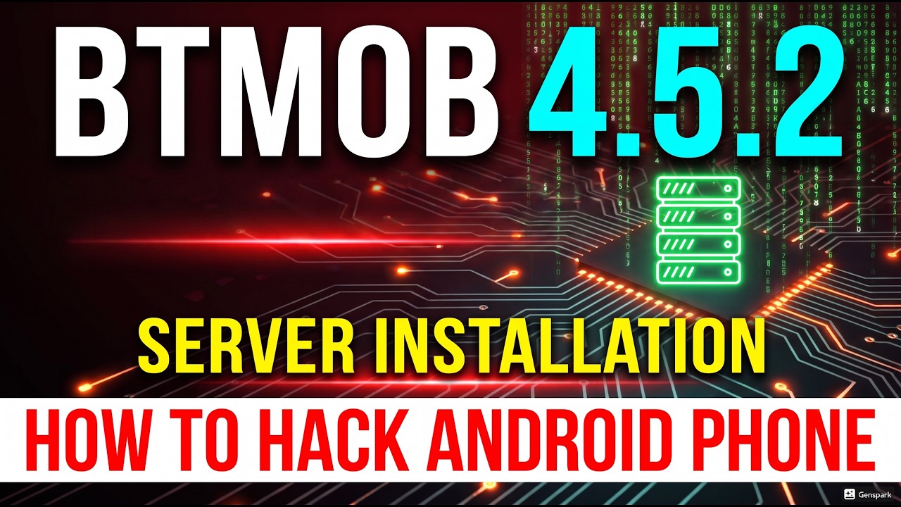 How to Hack Android Phone with BTMOB RAT | 4.5.2 Server Installation Tutorial 2026