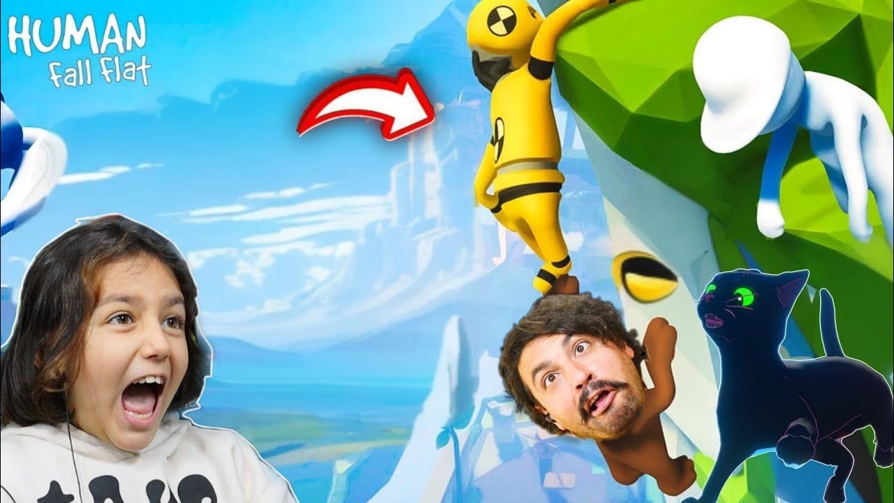 DÜNYANIN EN SEVİMLİ KEDİLERİNİ KURTARMAYA ÇALIŞIYORUZ | HUMAN FALL FLAT
