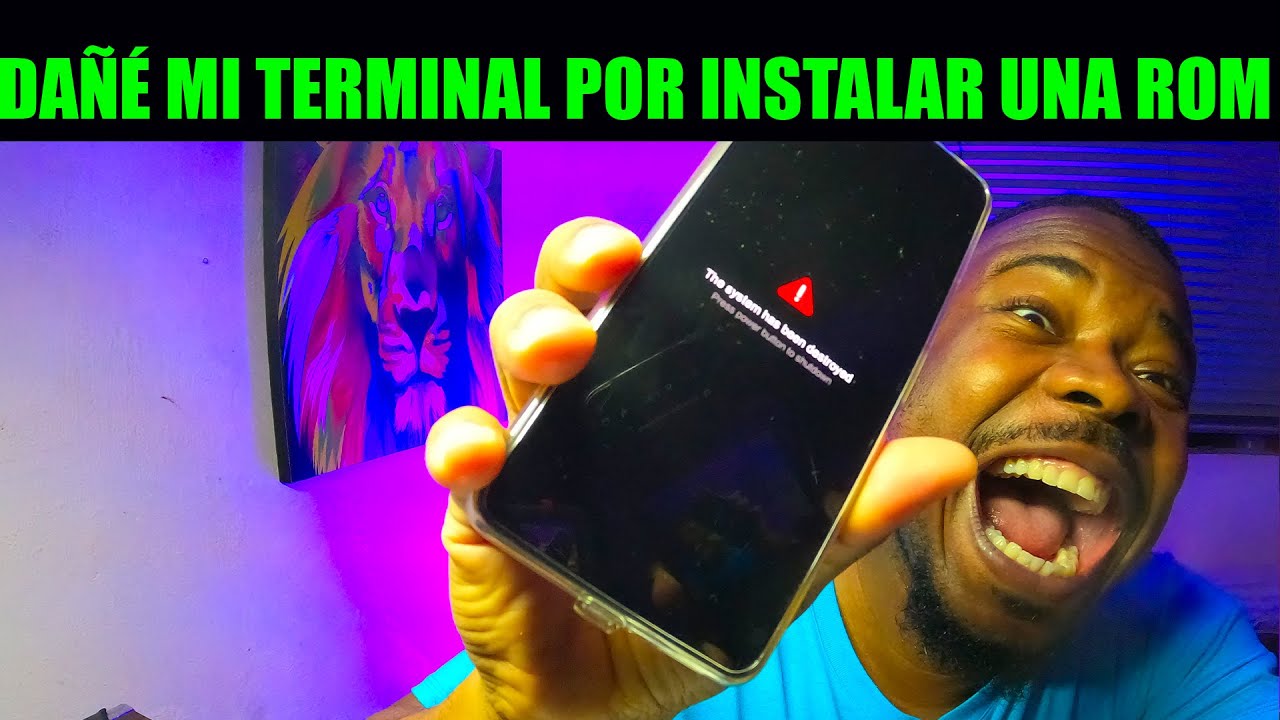 Dañé mi terminal xiaomi ahora que hago 😮
