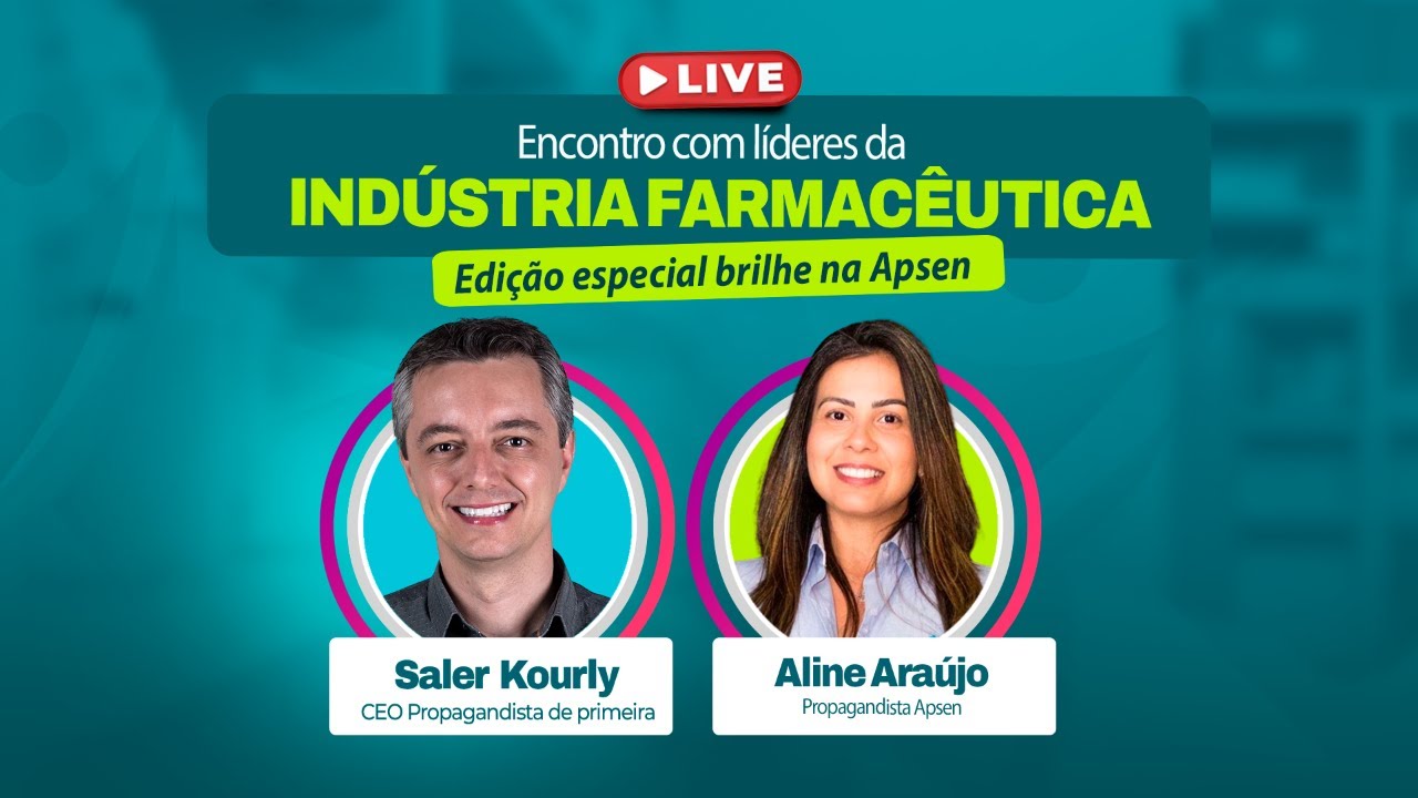 Encontro com Líderes - Edição Especial Apsen Farmacêutica -Como se tornar Representante Farmacêutico