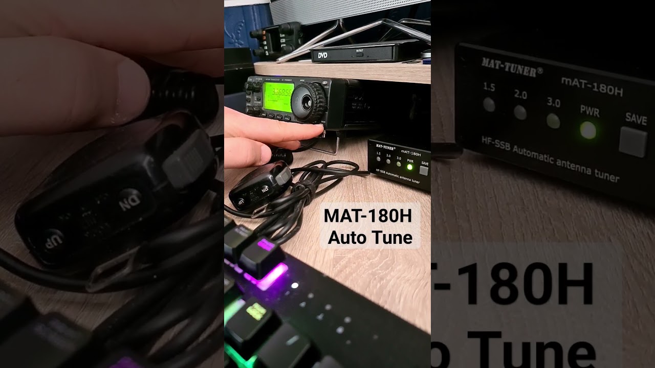 MAT-180H Auto tune the 1.5 2.0 and 3.0 are SWR