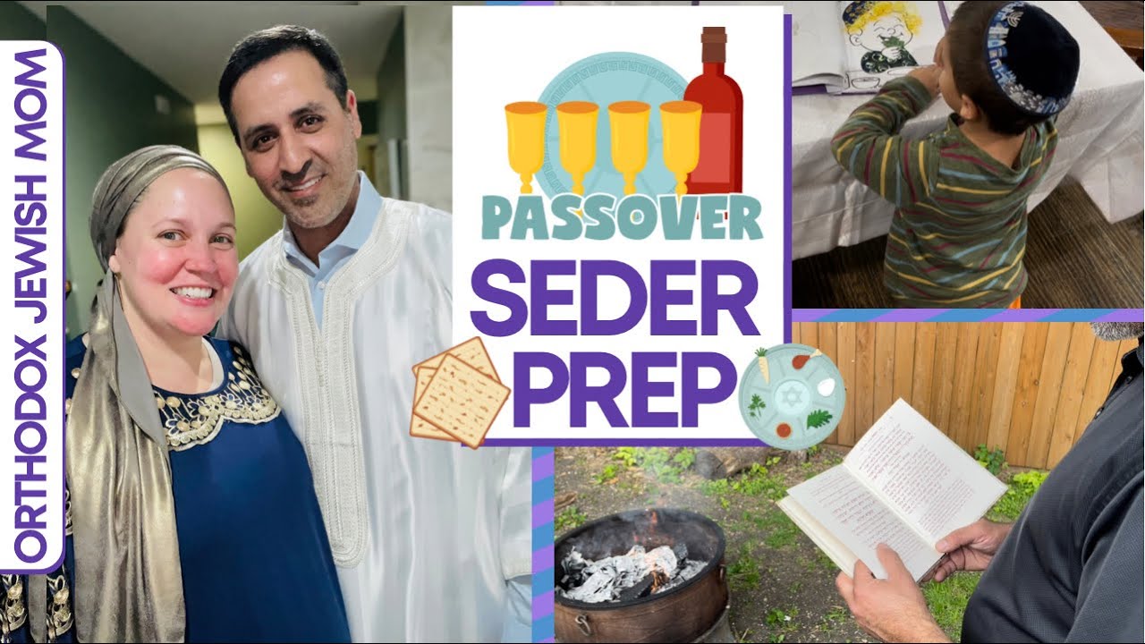 PASSOVER Starts Tonight | Erev Pesach & Shabbat DITL | Orthodox Jewish Mom (Jar of Fireflies)