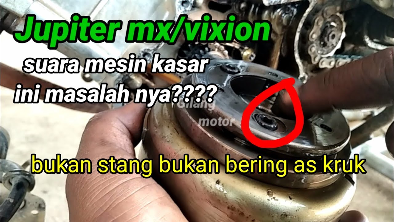 Jupiter MX, mesin kasar?? bukan stang bukan laher,, ini masalah nya???