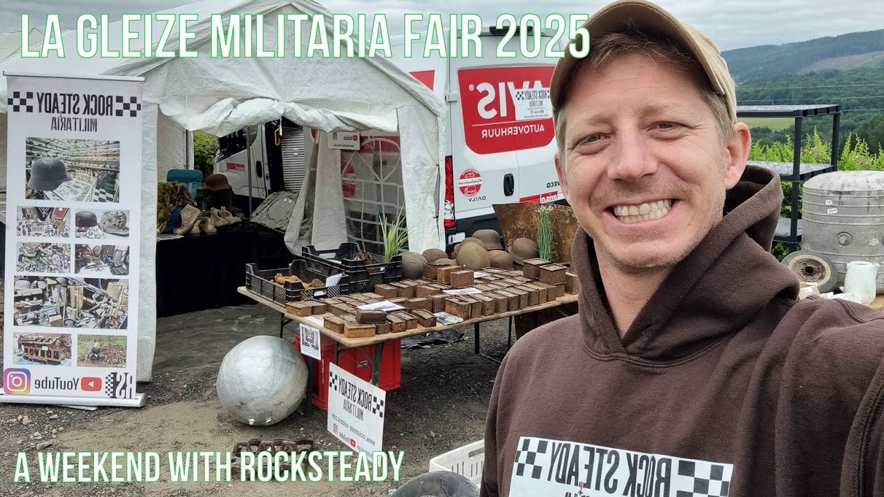 la Gleize Militaria Fair Belgium 2025 a weekend away with Rocksteady militaria