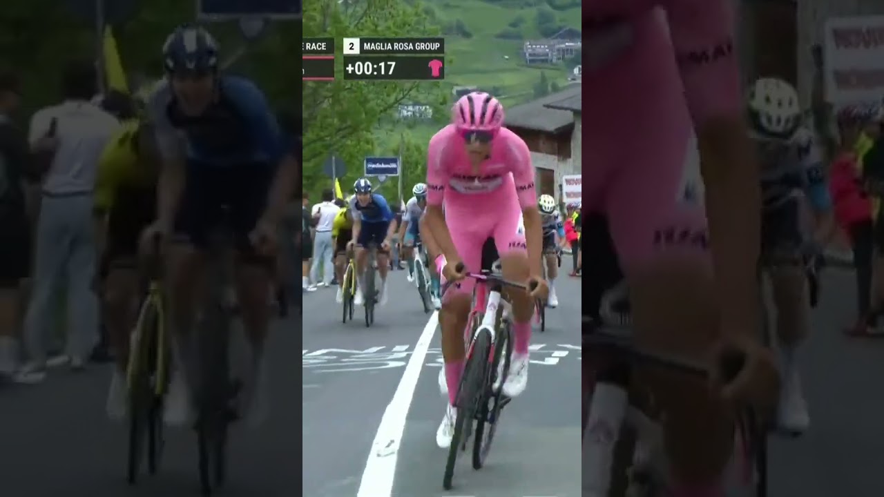 ISAAC DEL TORO IS BACK!!! The Maglia Rosa launches a HUGE attack and only Carapaz can follow!