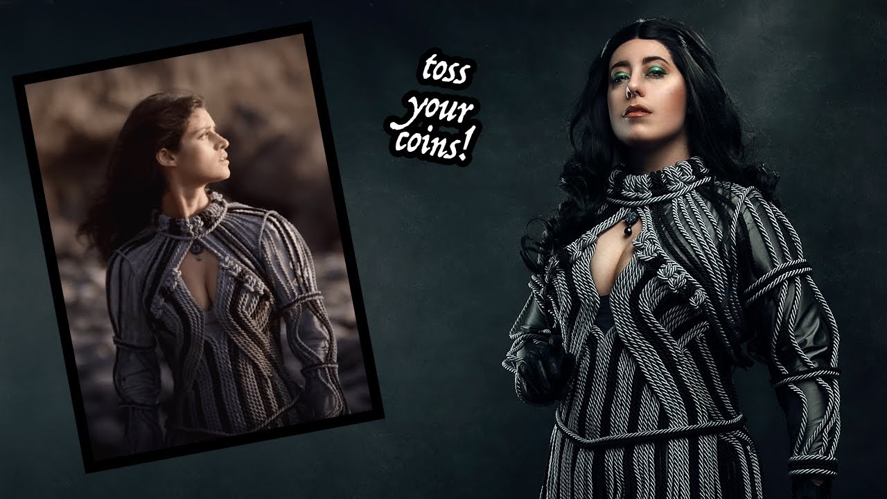 I turned myself into Yennefer of Vengerberg from The Witcher (Netflix series)