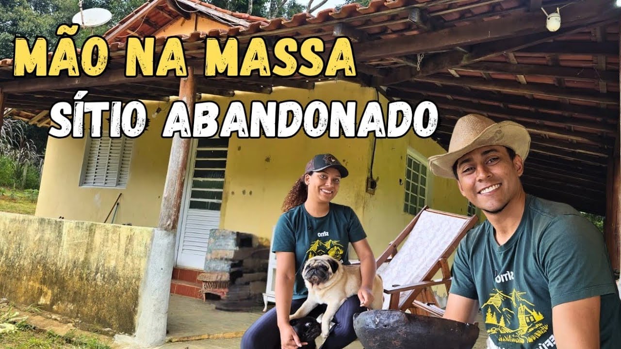A REFORMA COMEÇOU! Transformando nosso Sítio Abandonado com simplicidade e gastando pouco.