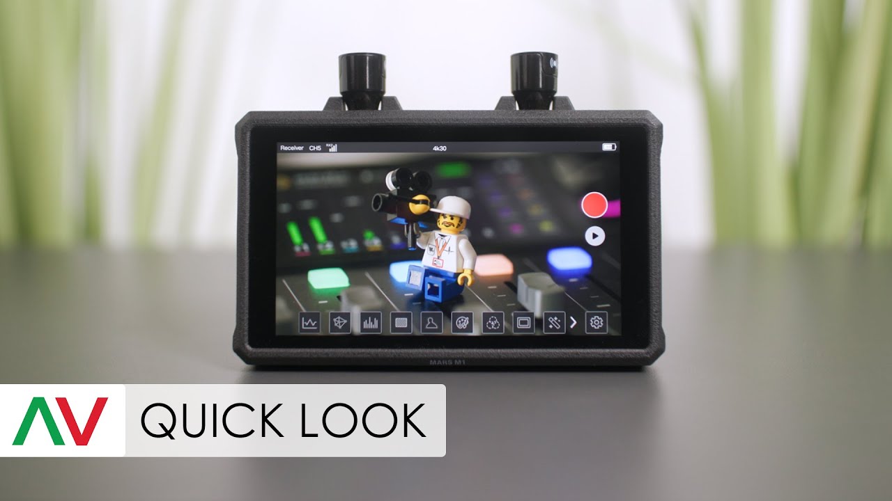 Compact Wireless Monitor / Transmitter - Hollyland Mars M1 - Quick Look