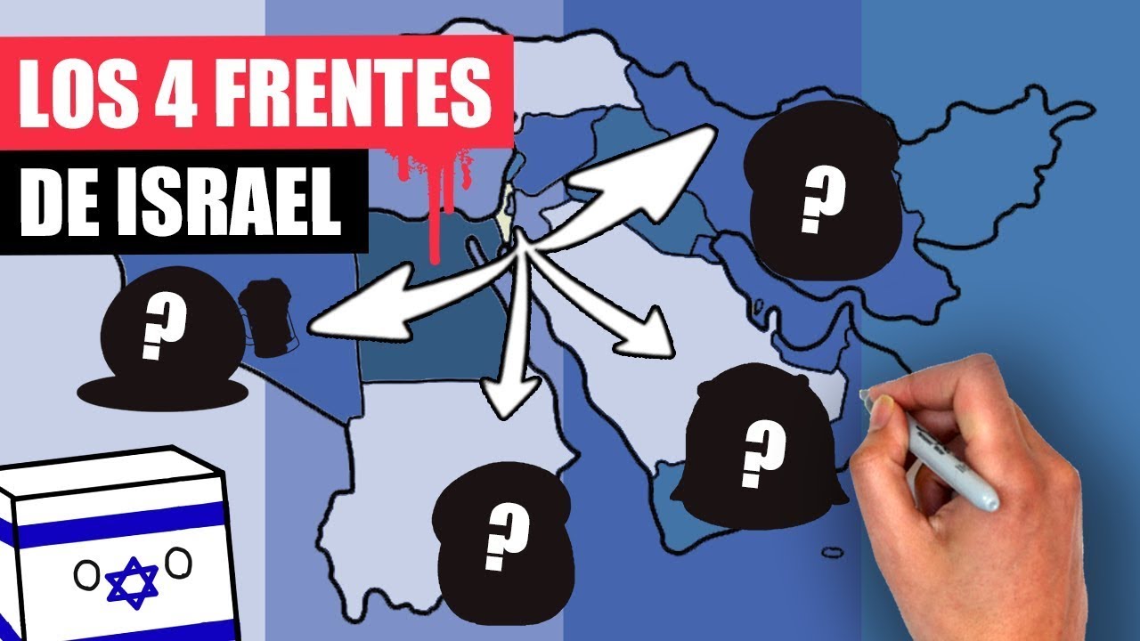 ✅ Los 4 FRENTES de ISRAEL | Análisis de todos los enemigos a los que se enfrenta ISRAEL