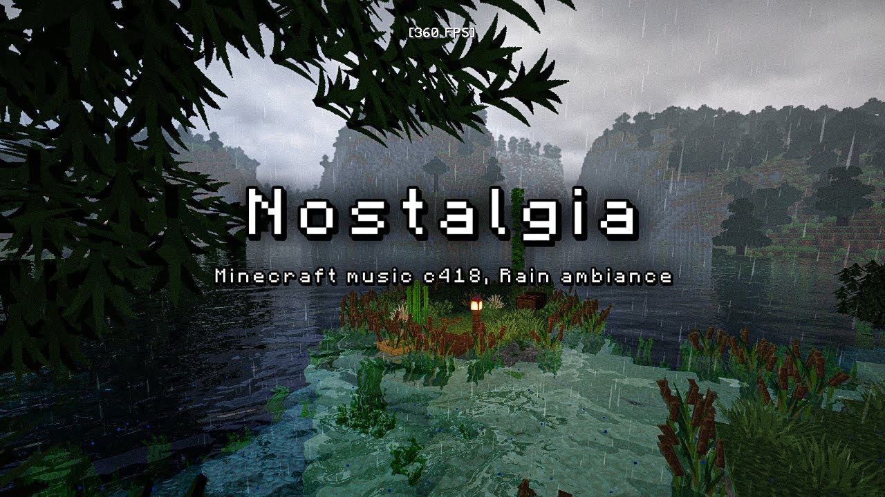 Miss The Good Old Days | Minecraft C418 Music nostalgia Rain
