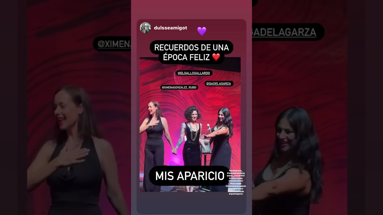 Gabriela De La Garza, Liz Gallardo y Ximena Gonz&aacute;lez Rubio #tbt
