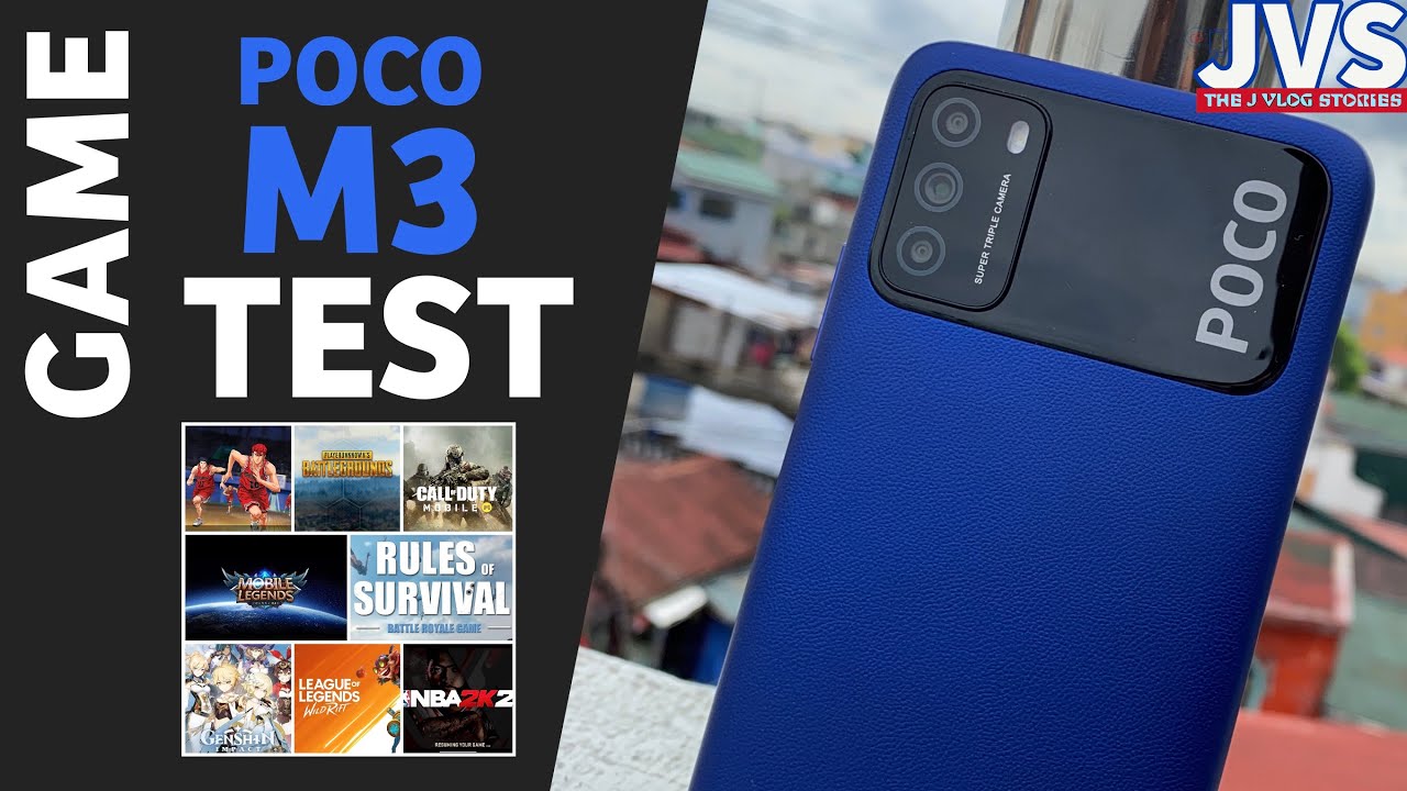 Poco M3 Game Test - Filipino