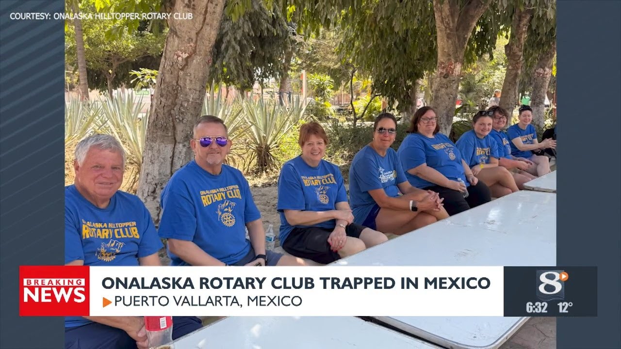 Onalaska Rotary Club Trapped in Mexico