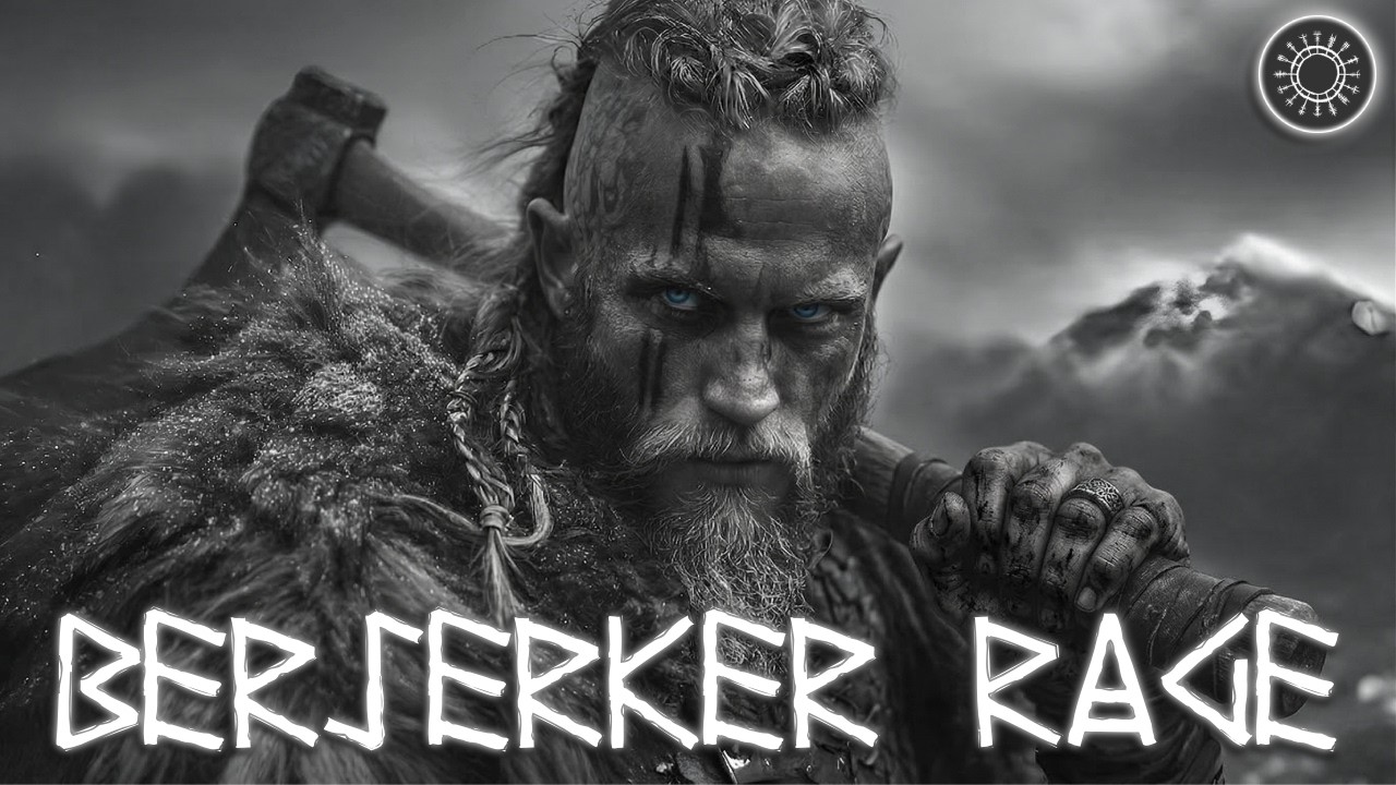 Berserker Rage: Эпическая музыка викингов 💀 Текст на английском и древнескандинавском
