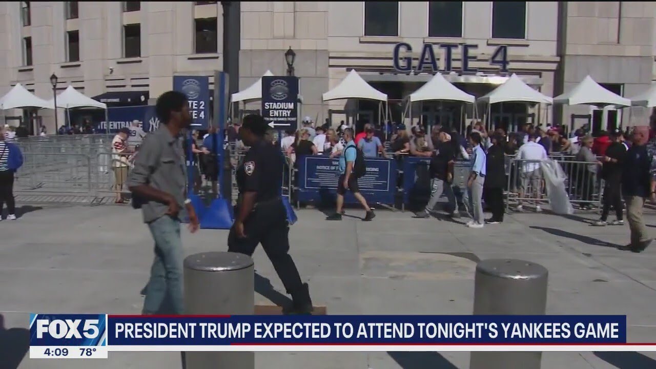 Trump to attend Yankees game amid tight 9/11 security