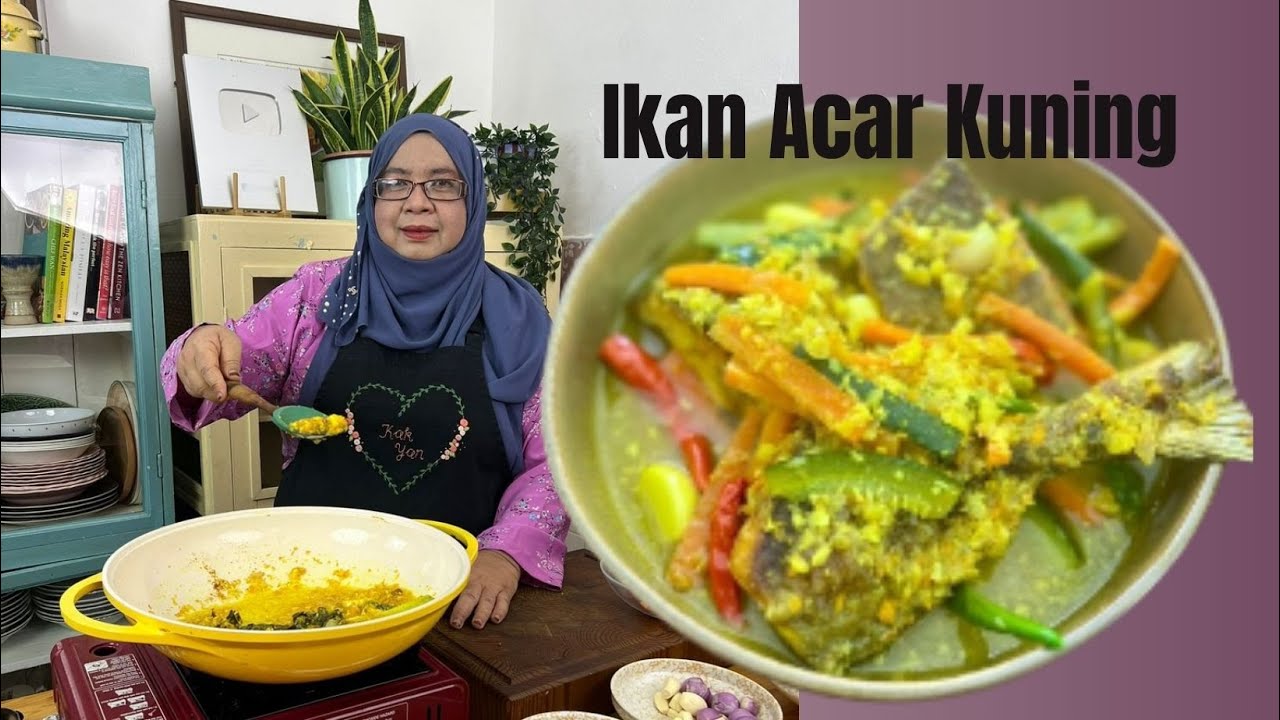 Ikan Acar Kuning Yang semua Orang Suka | Acar Bawal Meletop |