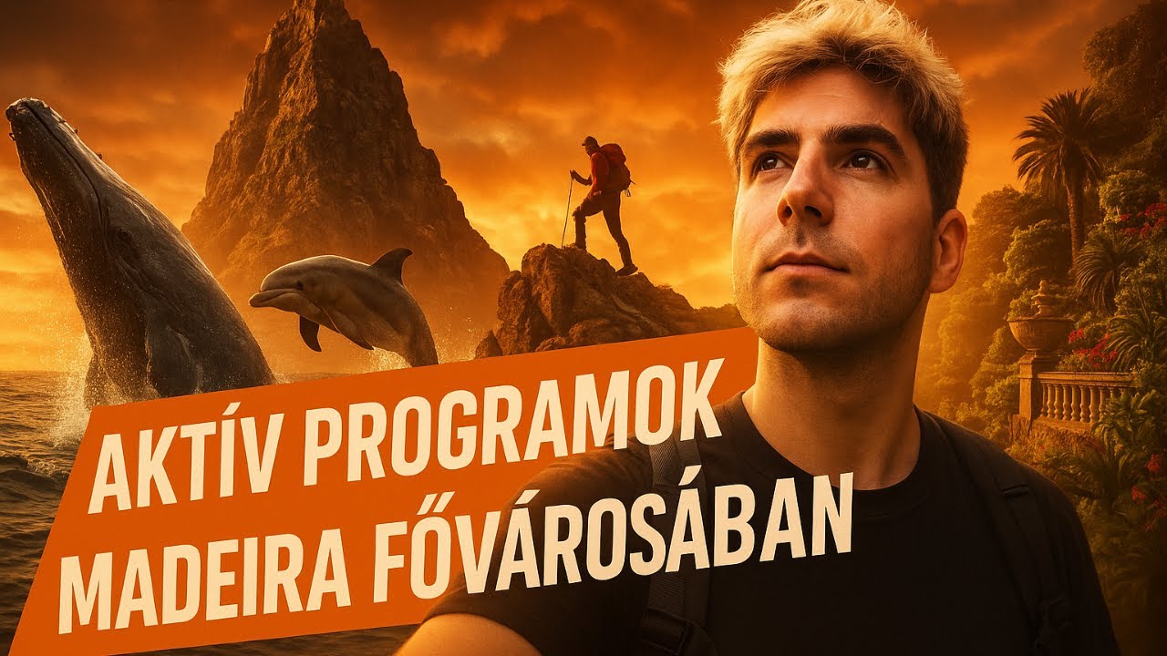 Delfinles, hegymászás és botanikus kertek Madeirán 🇵🇹