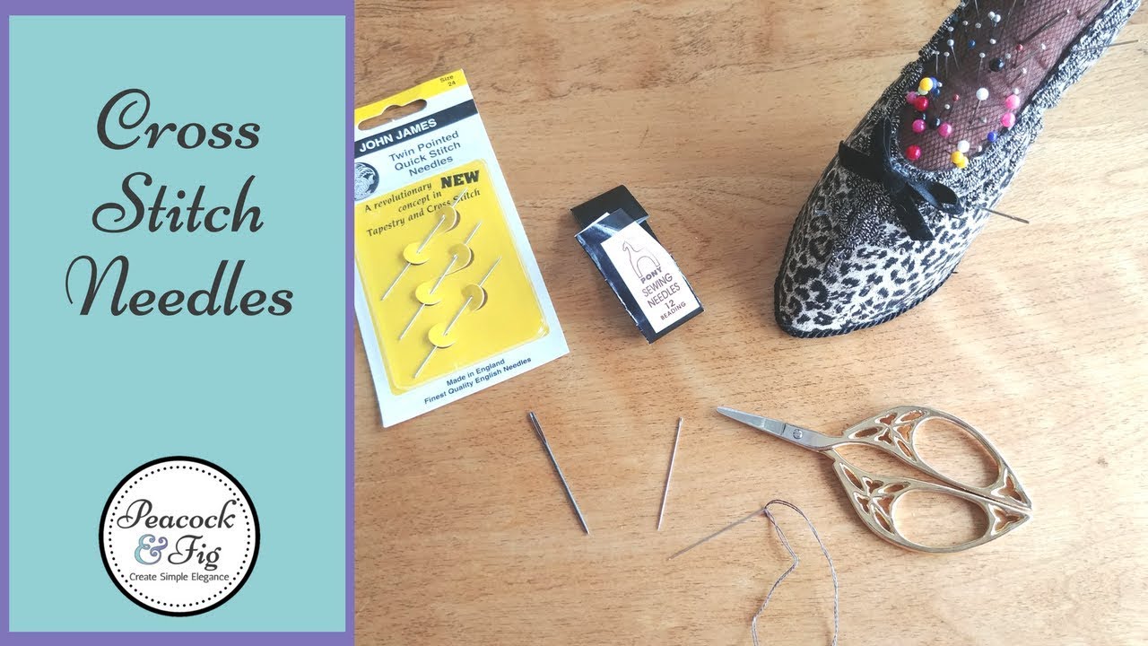 Cross stitch needles: choosing the best needle for you