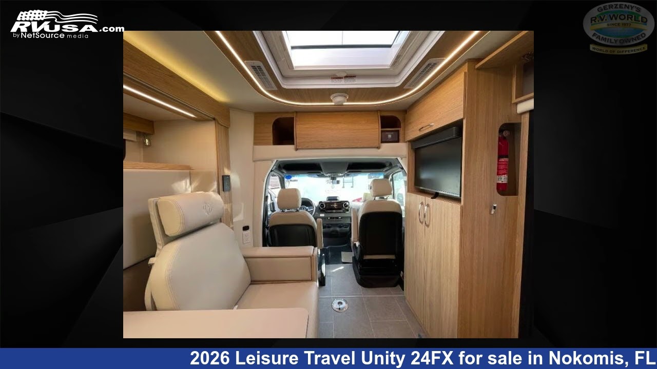 Unbelievable 2026 Leisure Travel Unity Class B+ RV For Sale in Nokomis, FL | RVUSA.com