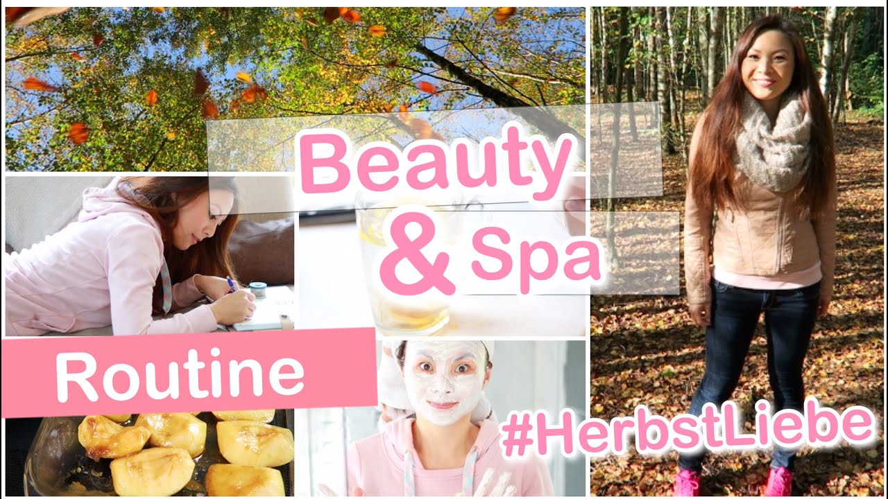 BEAUTY SPA TAG ROUTINE - DIY Wellness für Zuhause #HerbstLiebe 🍁  | Mamiseelen