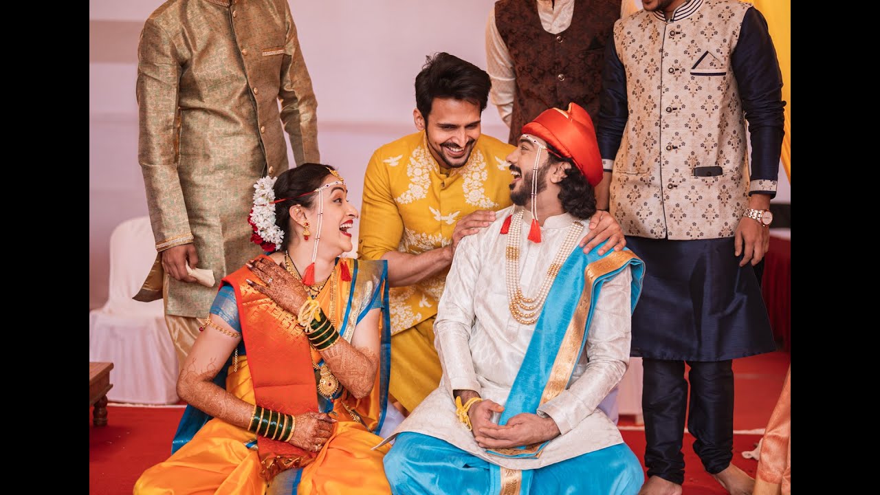 Devendra X Madhavi | Clickclikat Studios | Marathi wedding | Tum Tak Raanjhanaa Song #Pune #Wedding