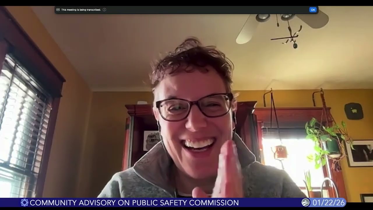 Bloomington Community Advisory on Public Safety Commission, January 22, 2026